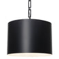 Crystorama - 8686-MK-WH - Six Light Chandelier - Alston - Matte Black / White