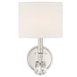 Crystorama - CHI-211-PN - One Light Wall Sconce - Chimes - Polished Nickel