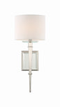 Crystorama - CLI-231-PN - One Light Wall Sconce - Clifton - Polished Nickel