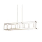 DVI Lighting - DVP28104MF+BN-CL - Seven Light Linear Pendant - Sambre - Multiple Finishes And Buffed Nickel With Clear Glass