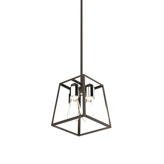 DVI Lighting - DVP29048MF+EB - Four Light Pendant - Cape Breton - Mutiple Finishes And Ebony