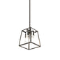 DVI Lighting - DVP29048MF+EB - Four Light Pendant - Cape Breton - Mutiple Finishes And Ebony