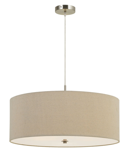 Cal Lighting - FX-3628-3P - Three Light Pendant - Addison - Linen