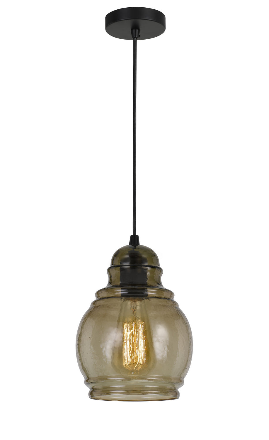 Cal Lighting - FX-3674-1 - One Light Pendant - Accera - Smoky