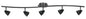 Cal Lighting - SL-954-5-DB/CDB - Five Light Pendant - Serpentine - Dark Bronze