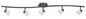Cal Lighting - SL-954-5-DB/WH - Five Light Pendant - Serpentine - Dark Bronze