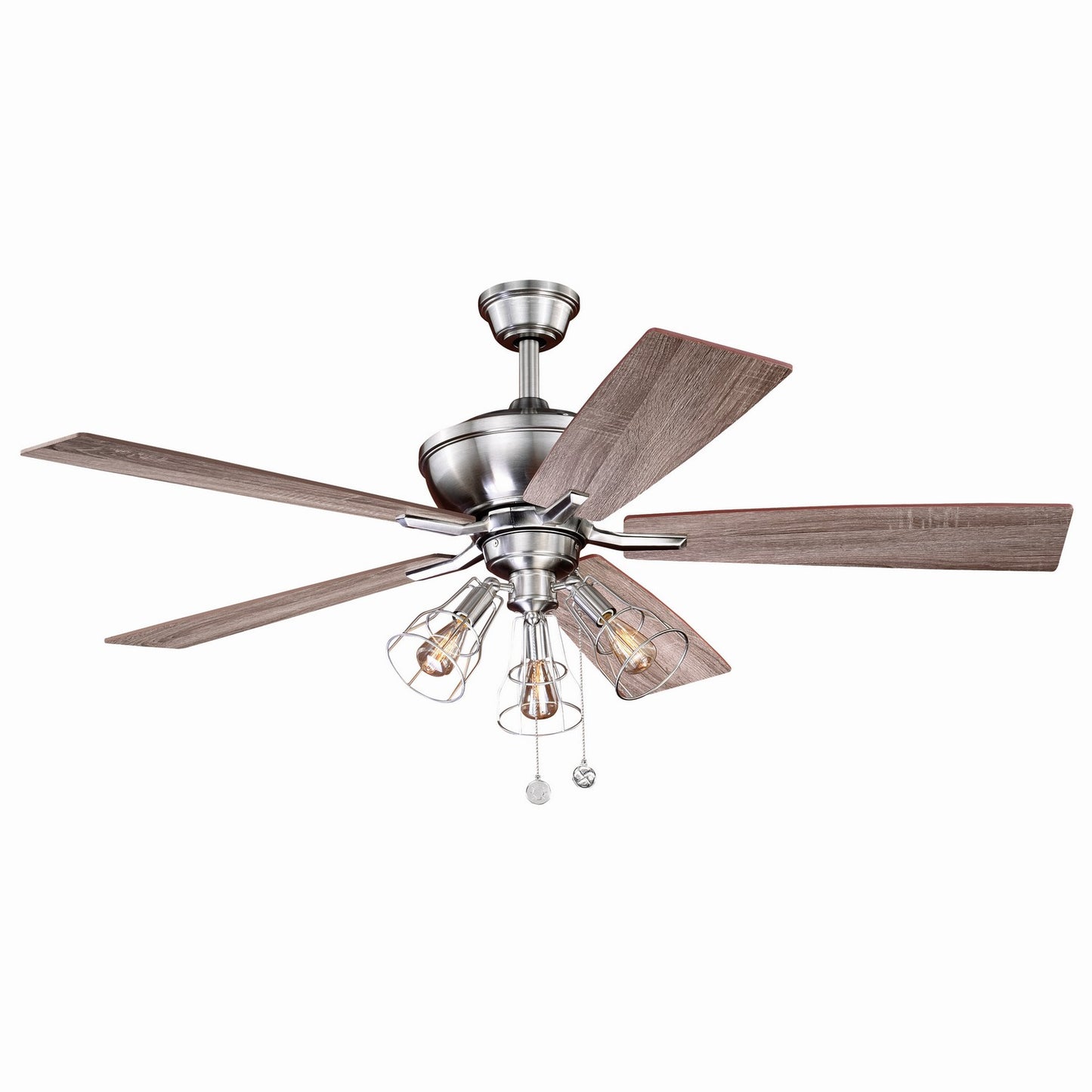 Vaxcel - F0054 - 52"Ceiling Fan - Clybourn - Satin Nickel