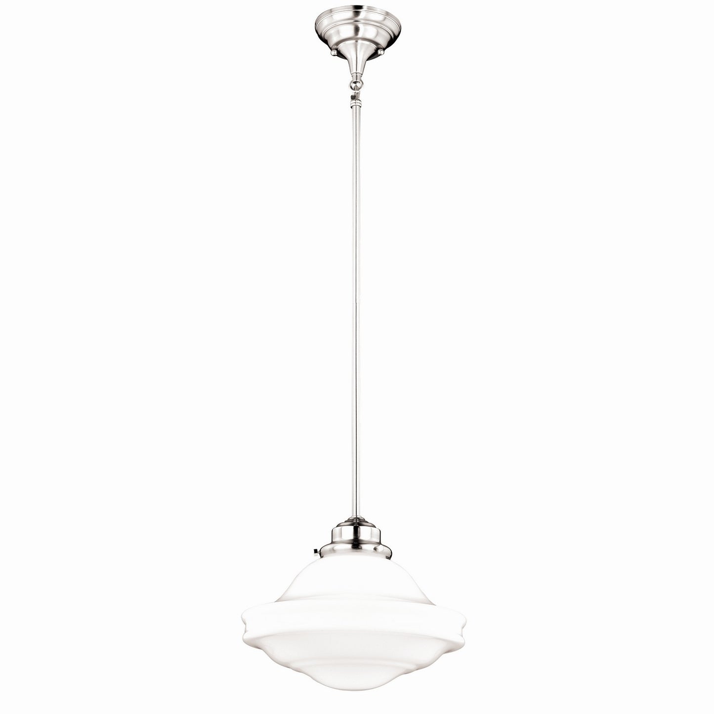 Vaxcel - P0244 - One Light Pendant - Huntley - Satin Nickel