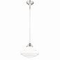 Vaxcel - P0244 - One Light Pendant - Huntley - Satin Nickel