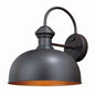 Vaxcel - T0347 - One Light Outdoor Wall Mount - Franklin - Oil Burnished Bronze and Light Gold