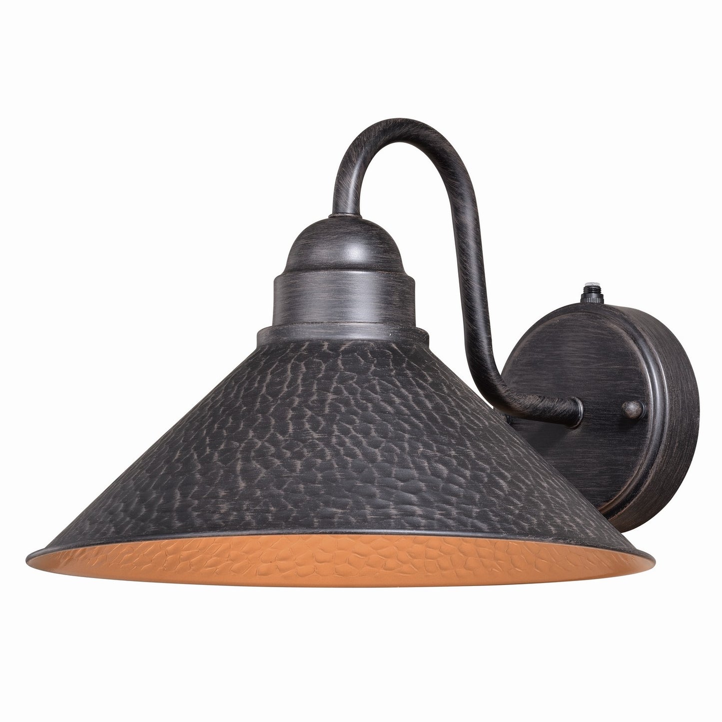 Vaxcel - T0350 - One Light Outdoor Wall Mount - Outland - Aged Iron and Light Gold