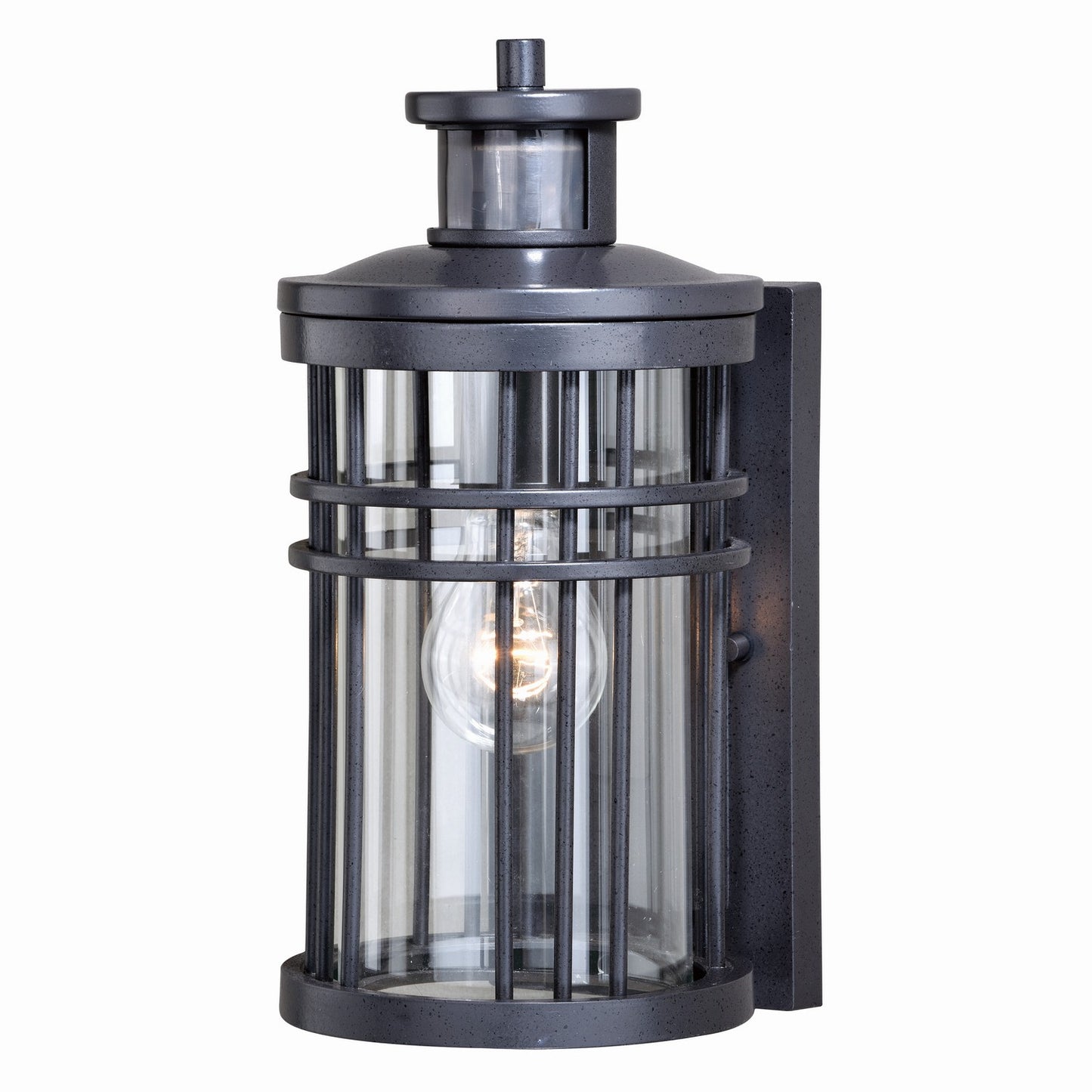 Vaxcel - T0366 - One Light Motion Sensor Outdoor Wall Light - Wrightwood - Vintage Black