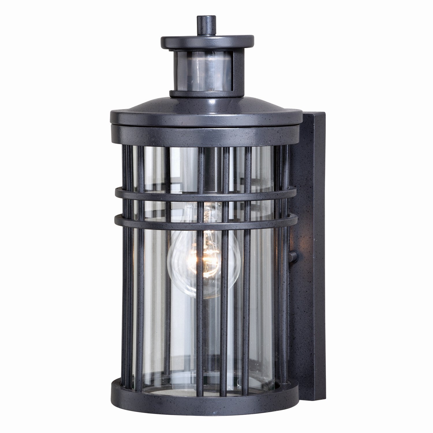 Vaxcel - T0366 - One Light Motion Sensor Outdoor Wall Light - Wrightwood - Vintage Black