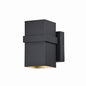 Vaxcel - T0397 - LED Outdoor Wall Mount - Lavage - Textured Black