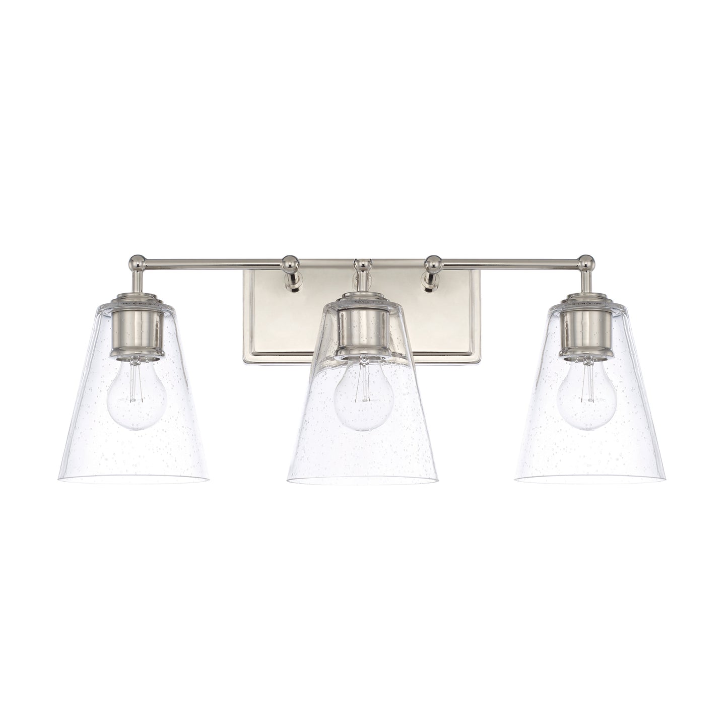 Capital Lighting - 121731PN-463 - Three Light Vanity - Murphy - Polished Nickel