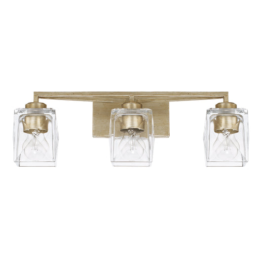 Capital Lighting - 128131WG-459 - Three Light Vanity - Karina - Winter Gold