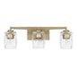 Capital Lighting - 128131WG-459 - Three Light Vanity - Karina - Winter Gold