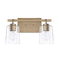 Capital Lighting - 128521AD-449 - Two Light Vanity - Greyson - Aged Brass