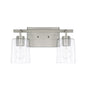 Capital Lighting - 128521BN-449 - Two Light Vanity - Greyson - Brushed Nickel