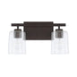 Capital Lighting - 128521BZ-449 - Two Light Vanity - Greyson - Bronze