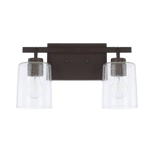 Capital Lighting - 128521BZ-449 - Two Light Vanity - Greyson - Bronze