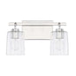 Capital Lighting - 128521CH-449 - Two Light Vanity - Greyson - Chrome