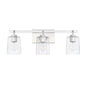 Capital Lighting - 128531CH-449 - Three Light Vanity - Greyson - Chrome