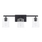 Capital Lighting - 128531MB-449 - Three Light Vanity - Greyson - Matte Black