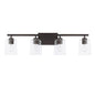 Capital Lighting - 128541BZ-449 - Four Light Vanity - Greyson - Bronze