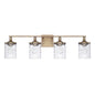 Capital Lighting - 128841AD-451 - Four Light Vanity - Colton - Aged Brass