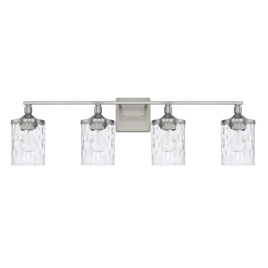 Capital Lighting - 128841BN-451 - Four Light Vanity - Colton - Brushed Nickel