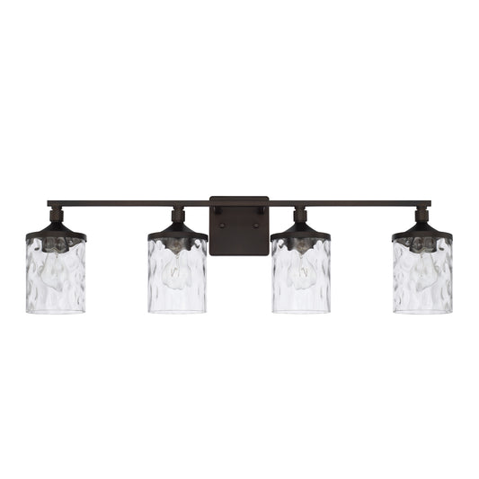 Capital Lighting - 128841BZ-451 - Four Light Vanity - Colton - Bronze