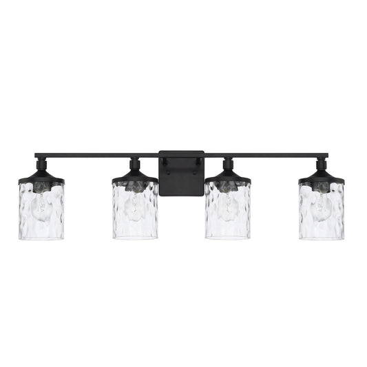 Capital Lighting - 128841MB-451 - Four Light Vanity - Colton - Matte Black