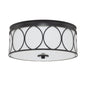 Capital Lighting - 225131MB-683 - Three Light Flush Mount - Rylann - Matte Black