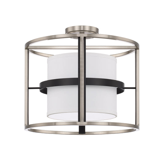 Capital Lighting - 225241BT - Four Light Semi-Flush Mount - Tux - Black Tie