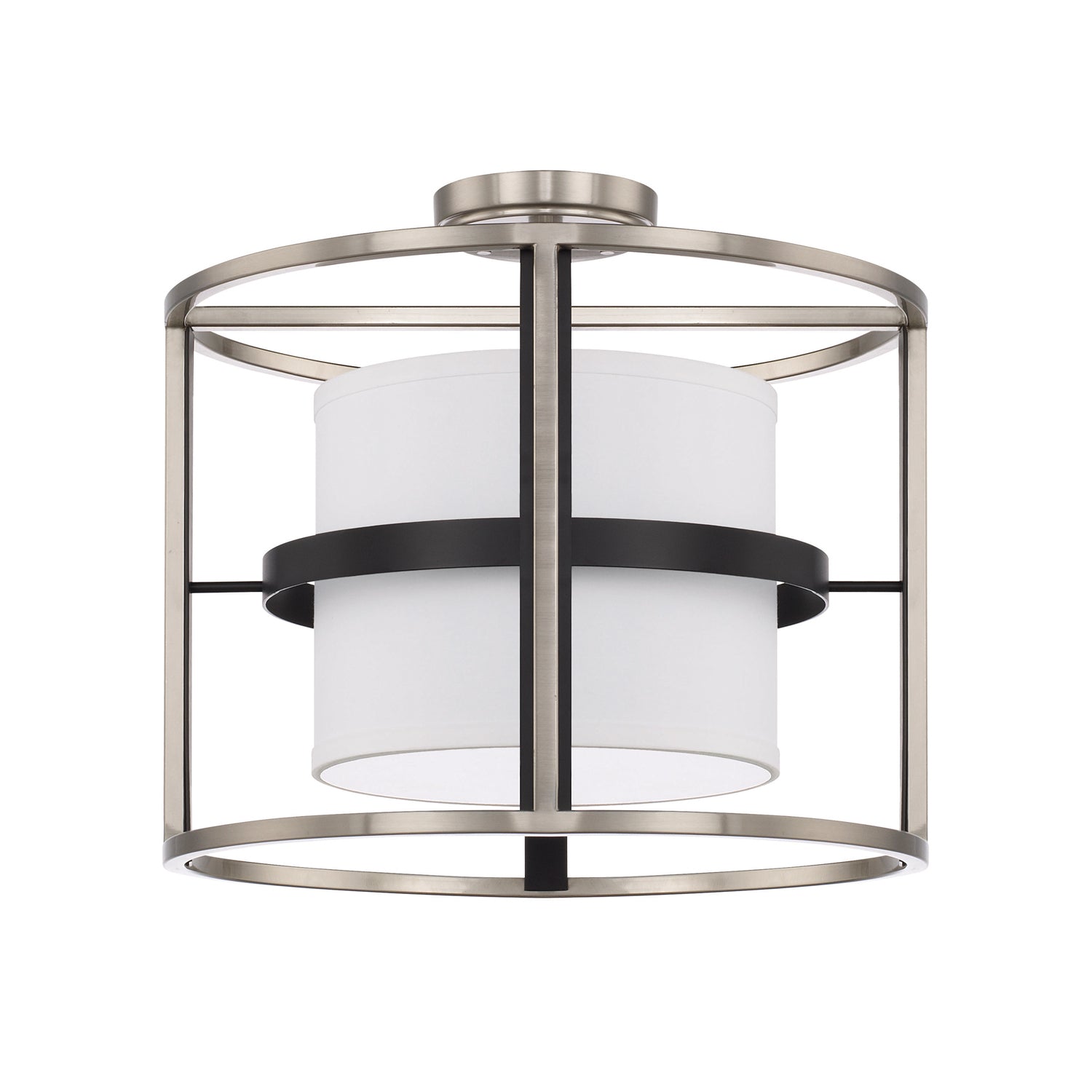 Capital Lighting - 225241BT - Four Light Semi-Flush Mount - Tux - Black Tie