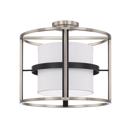 Capital Lighting - 225241BT - Four Light Semi-Flush Mount - Tux - Black Tie