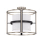 Capital Lighting - 225241BT - Four Light Semi-Flush Mount - Tux - Black Tie