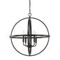 Capital Lighting - 317542MB - Four Light Pendant - Hartwell - Matte Black