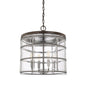 Capital Lighting - 329441UG - Four Light Pendant - Colby - Urban Grey