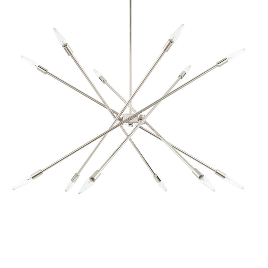 Capital Lighting - 425601PN - 12 Light Chandelier - Kris - Polished Nickel