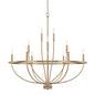 Capital Lighting - 428501AD - 12 Light Chandelier - Greyson - Aged Brass