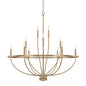 Capital Lighting - 428501AD - 12 Light Chandelier - Greyson - Aged Brass