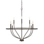 Capital Lighting - 428581BZ - Eight Light Chandelier - Greyson - Bronze