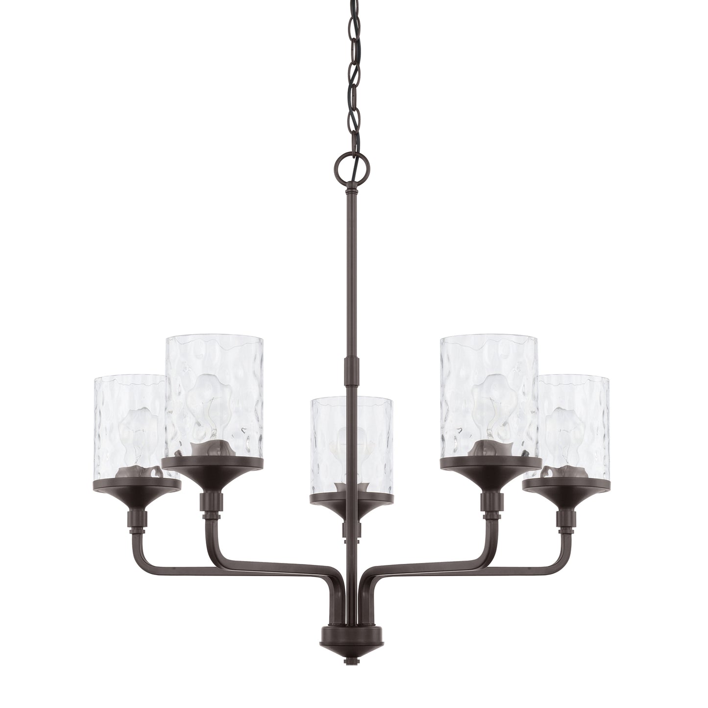 Capital Lighting - 428851BZ-451 - Five Light Chandelier - Colton - Bronze