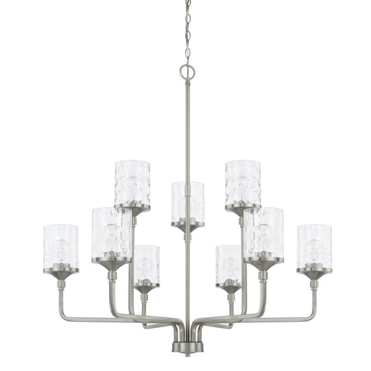 Capital Lighting - 428891BN-451 - Nine Light Chandelier - Colton - Brushed Nickel