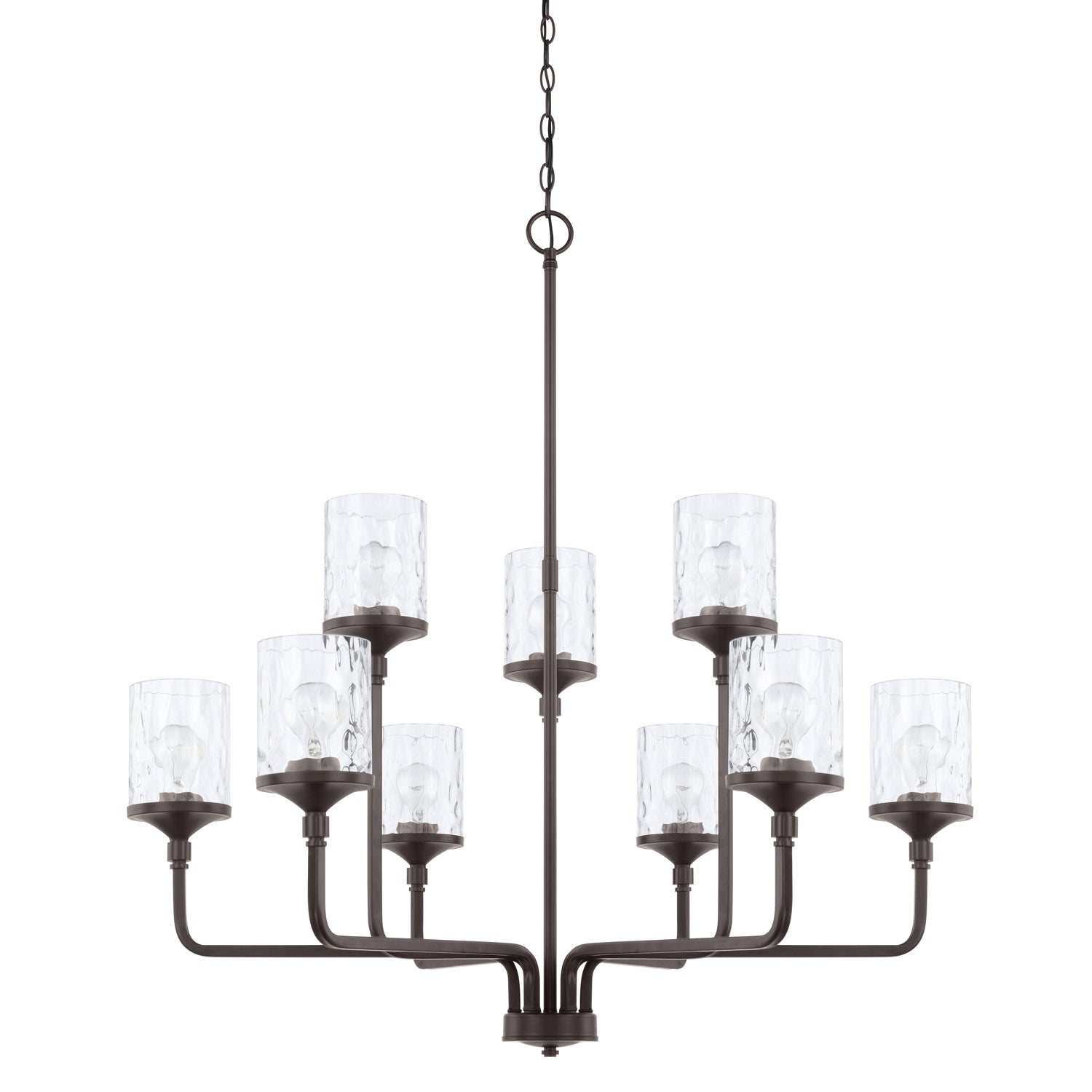 Capital Lighting - 428891BZ-451 - Nine Light Chandelier - Colton - Bronze