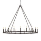 Capital Lighting - 4913BI - 20 Light Chandelier - Pearson - Black Iron