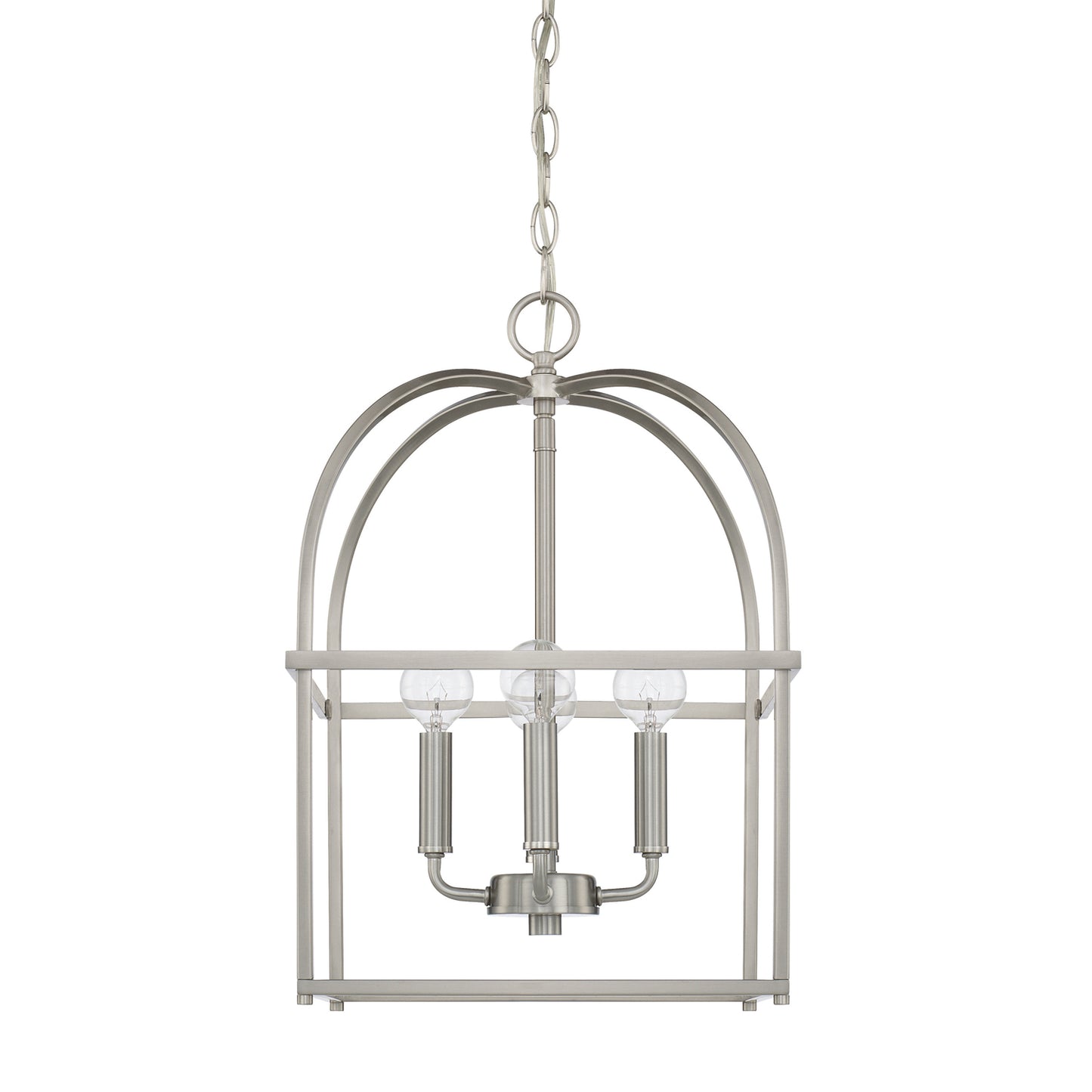 Capital Lighting - 527542BN - Four Light Foyer Pendant - Aubrey - Brushed Nickel