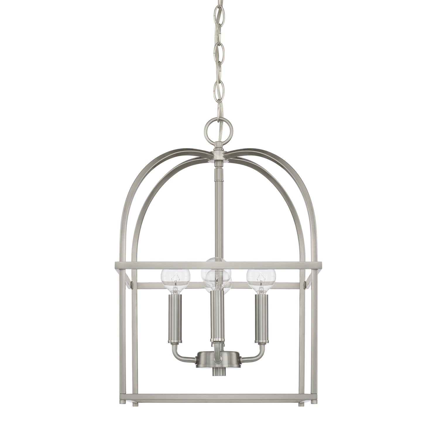 Capital Lighting - 527542BN - Four Light Foyer Pendant - Aubrey - Brushed Nickel